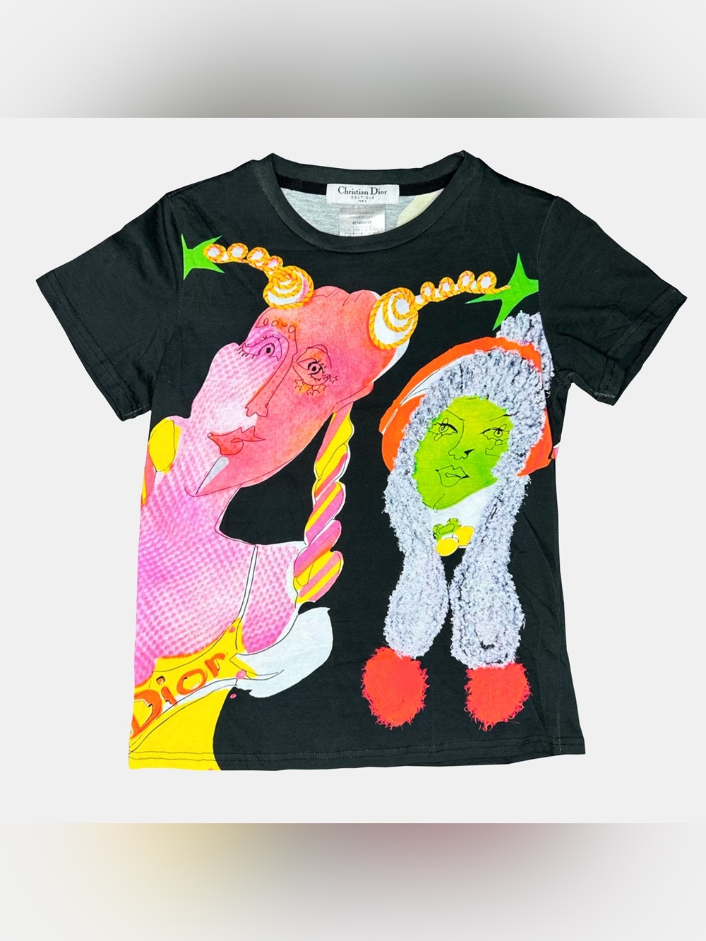 Christian Dior Fall/Winter 2001 “Boxers, Boho & Rave” Graphic Tee